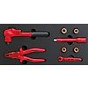 Coffret d'outils isolés pour véhicules électriques PSA - 8 pcs image 8