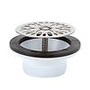 Bonde lavabo PVC avec grille inox image 0