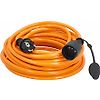 RALLONGE 2P+T 16A 230V H07BQ-F 3G2,5 - IP44 - ORANGE image 1