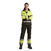 Veste de travail haute visibilité femme 4903 - Jaune fluo/Noir image 2