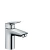 Mitigeur lavabo Logis 100 CH3 CoolStart avec tirette et vidage synthétique image 0