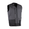 Gilet de travail sans manches ASTRO - GRIS sombre/NOIR image 1