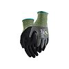 Lot de 6 paires - Gants de travail en nitrile trempé anti coupure niveau B 2974 - Noir image 0