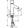 Mitigeur lavabo Talis Select S110 - chrome image 1