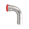 Coude à sertir F/M 90° électrozingué SERTIsteel Carbone - Empreinte M image 0