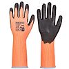 Gants Vis-Tex Cut à manchette longue Orange/Noir image 0