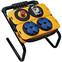 Coffret électrique mobile avec arrêt d'urgence SC 8M/16/AU PORTABLE 5m - IP44 image