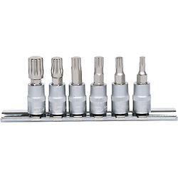 Rail de 6 douilles tournevis ULTIMATE XZN® 1/4'', M4-M10 image