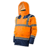 Parka de travail d'hiver haute visibilité KETA - Orange Fluo image 4