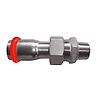Raccord union mâle électrozingué à sertir SERTIsteel Carbone - Empreinte M image 0