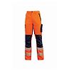 Pantalon de travail stretch haute visibilité ROY - Orange Fluo image 1