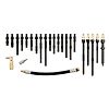 Adaptateurs pour compressiomètre et testeur d'étanchéité de cylindre 23pcs image 0