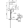 Robinet de lavabo monotrou - Olyos - chrome image 1