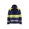 Veste de travail hiver haute visibilité classe 1 4480 - Marine/Jaune image 0