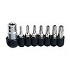 Jeu d'embouts de vissage TORX percé 5 pans 1/4", 8 pièces image 2