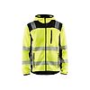 Veste de travail tricotée à capuche haute visibilité 4923 - Jaune fluo/Noir image 0