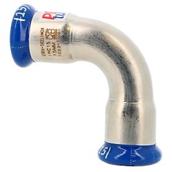 Coude à sertir FF 90° SERTIsteel Inox - Empreinte M image