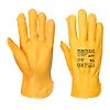 Gants Driver cuir matelassé Bronze image 0