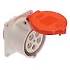 PRISE SEMI ENCASTREE CEI MONOPHASE 3PNT/32A/400V - IP44 image 0