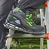 Chaussures de sécurité basses EGON S1P SRC ESD - Noir/Vert image 6