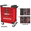 Servantes ULTIMATE 5 tiroirs équipées de 114 outils image 0
