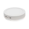 Plafonnier LED LUNA en saillie Ø220mm IP20/IP40 18W - 1400lm - 3000K - Blanc image 8