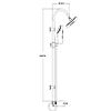 Colonne de douche rénovation Ancoswing - chrome image 1