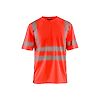 T-shirt de travail anti-UV haute visibilité 3420 - Rouge fluo image 0