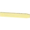 Mètre pliant en composite longueur 2m - Jaune image 3