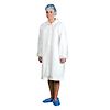 Sachet de 10 blouses de visite jetable PP Blanc image 1