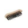 Brosse métal souple violon 5 rangs image 0
