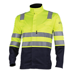 Veste de travail haute visibilité THOR - Jaune Fluo image