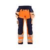 Pantalon de travail softshell haute visibilité Classe 2 1820 - Orange/Marine image 0