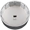 Cloche filtre à huile 3/8  74,2mm 14 pans du coffret 150.9210. image 1