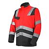 BLOUSON FLUO SAFE XP ROUGE FLUO/GRIS CONVOY image 0