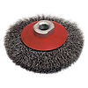 Brosse cuvette fil acier ondulé pour métal  Classic image 1