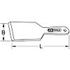 Grattoir plat BRONZEplus 235mm image 1