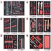 Composition d'outils 6 tiroirs pour servante, 455 pièces image 1