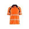 Polo de travail haute visibilité 3595 - Orange/Marine image 0