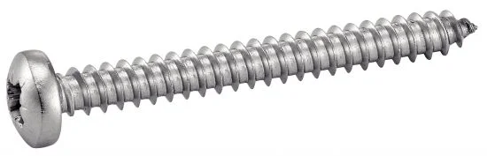 Vis à tole tête cylindrique large pozidrive - Inox A4 image