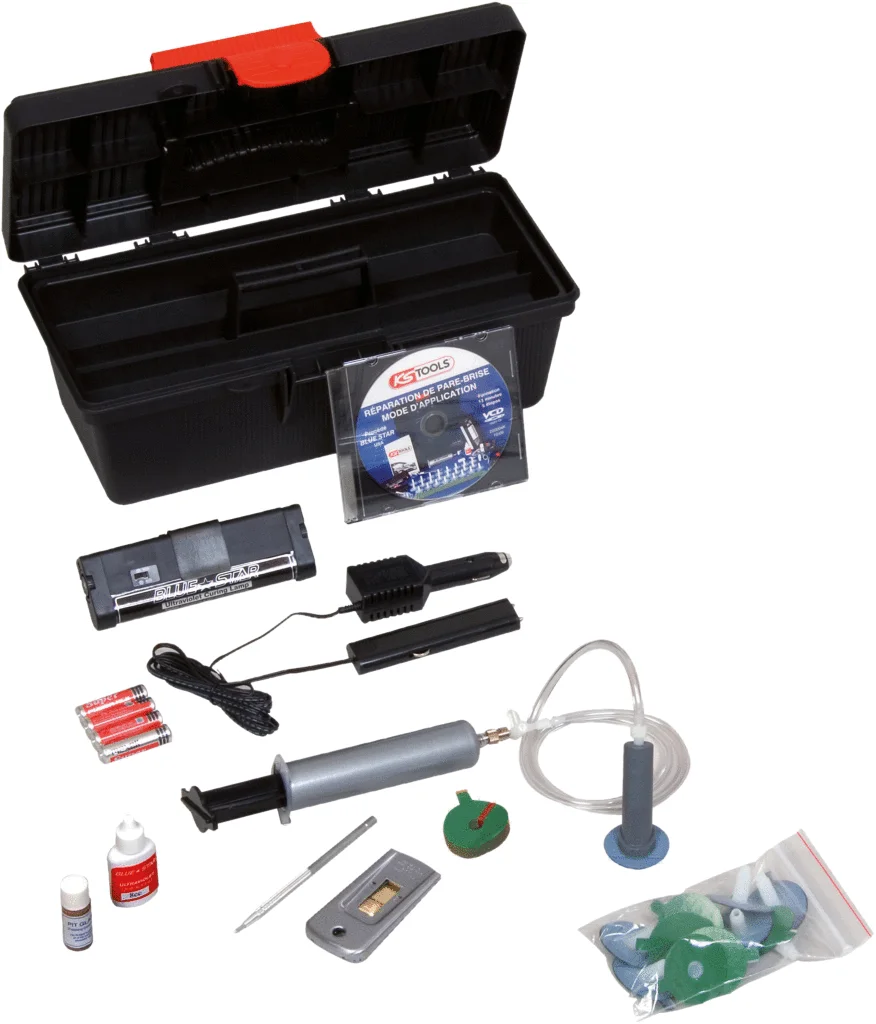 Kit de réparation pare-brise, sans perceuse image