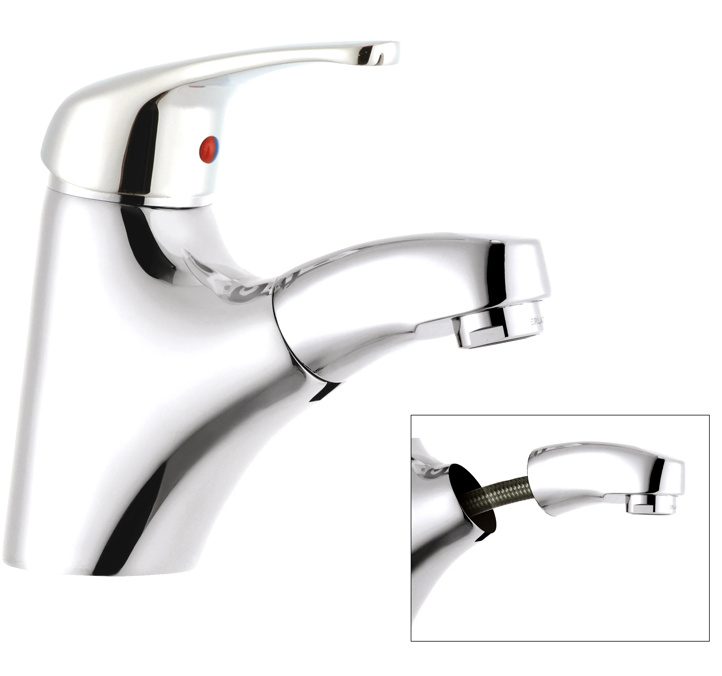 Mitigeur lave-mains bec douchette image