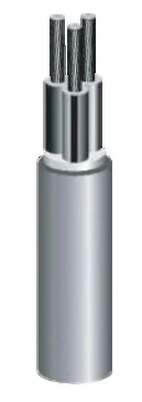 Câble électrique souple H05VV-F 3G2.5² - Gris - Couronne de 50m image