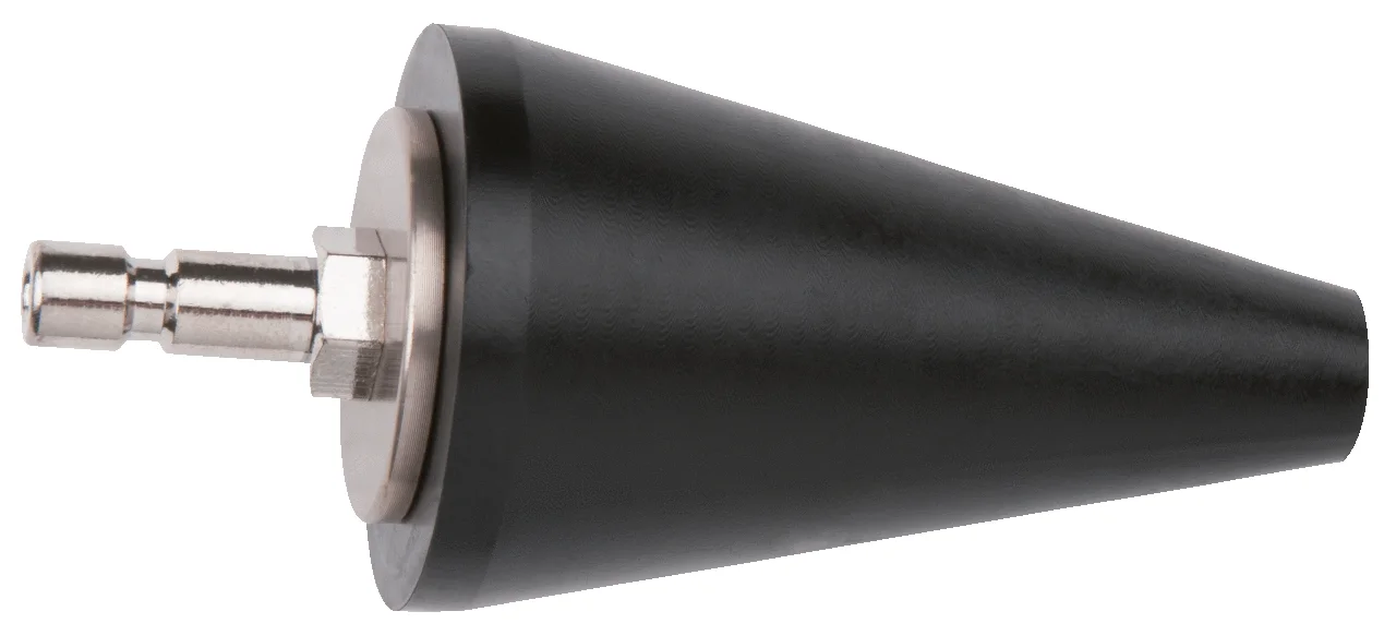 Adaptateur à cône en caoutchouc 45-14 mm, L. 75 mm image