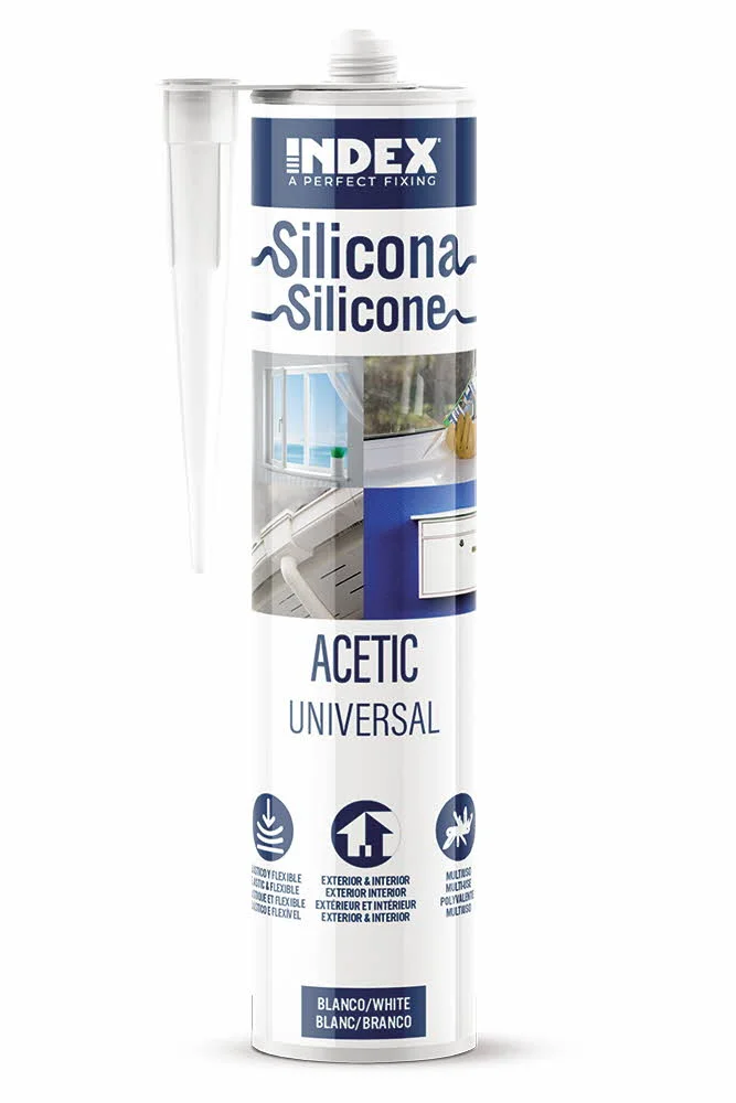 Boite de 12 - Silicone acétique universel polyvalent image