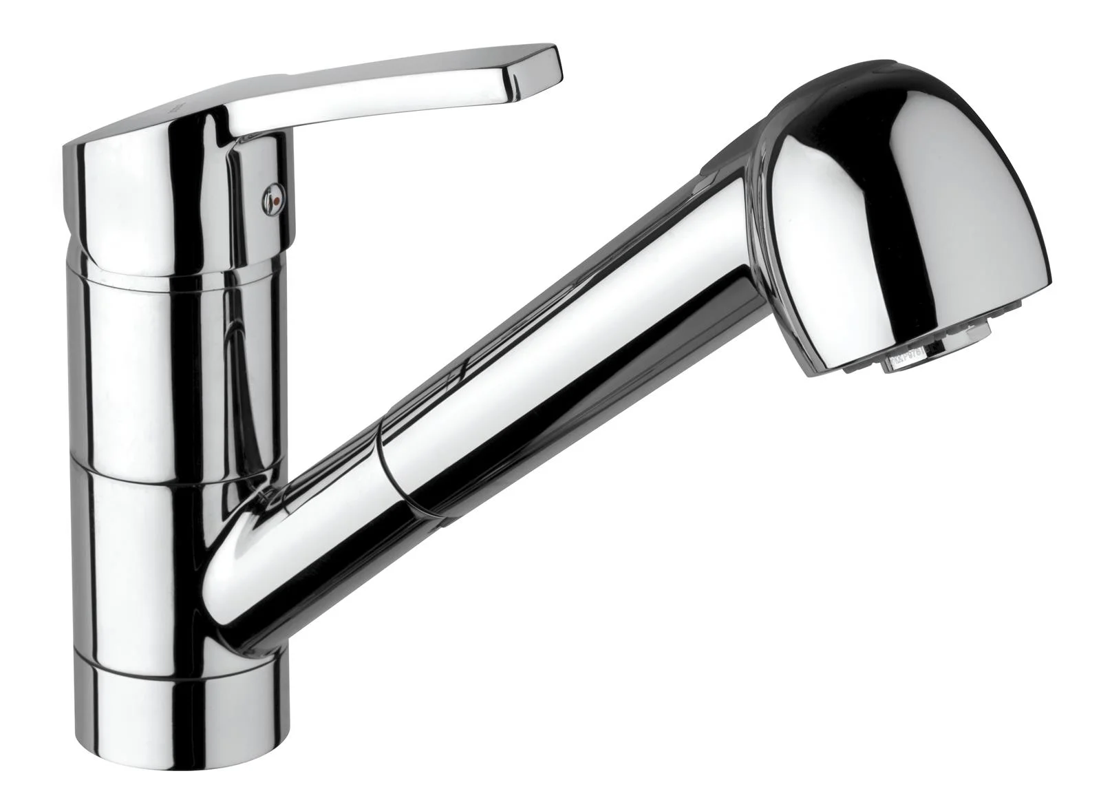 Mitigeur Evier à douchette NF cartouche 40mm C2 douchette 2 jets flexible nylon 1.20m image