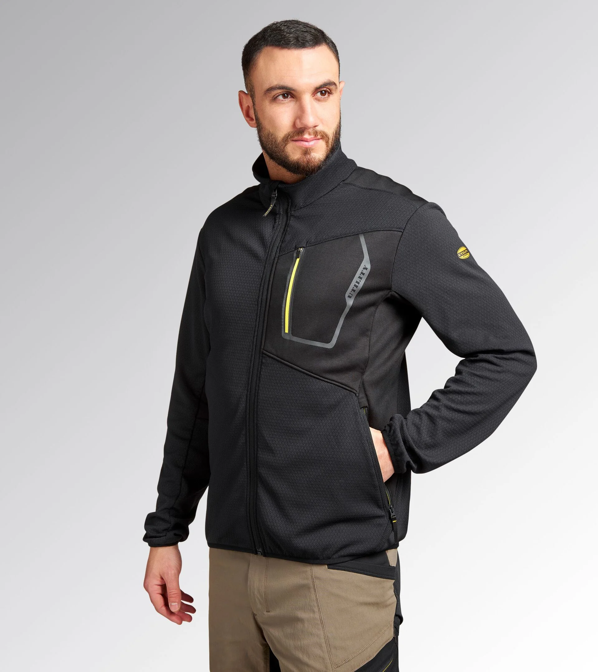 Veste polaire de travail FLEECE FZ EVOLUTION - Noir image