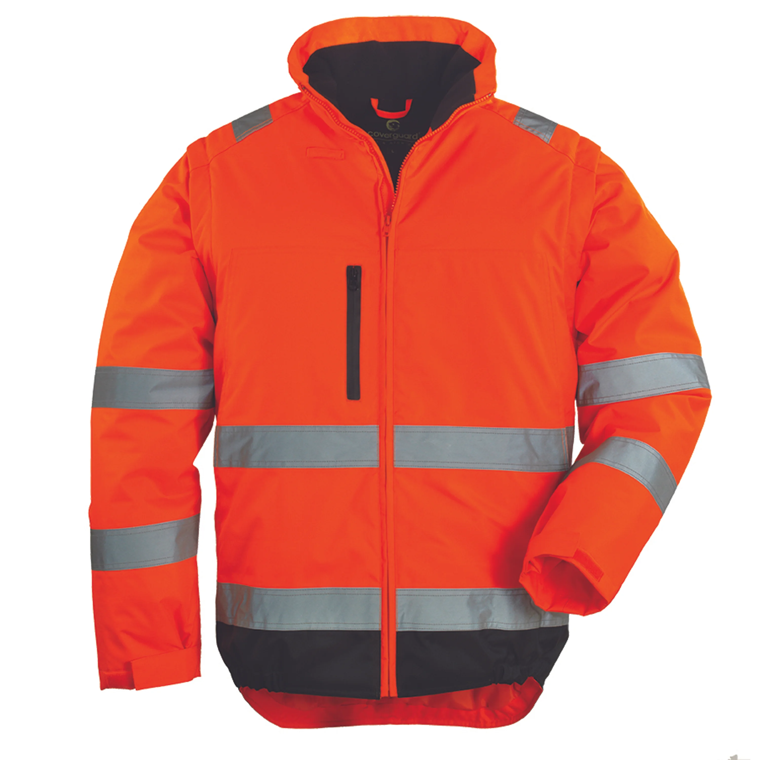 Veste 2 en 1 de travail haute visibilité HI-WAY - Orange Fluo image