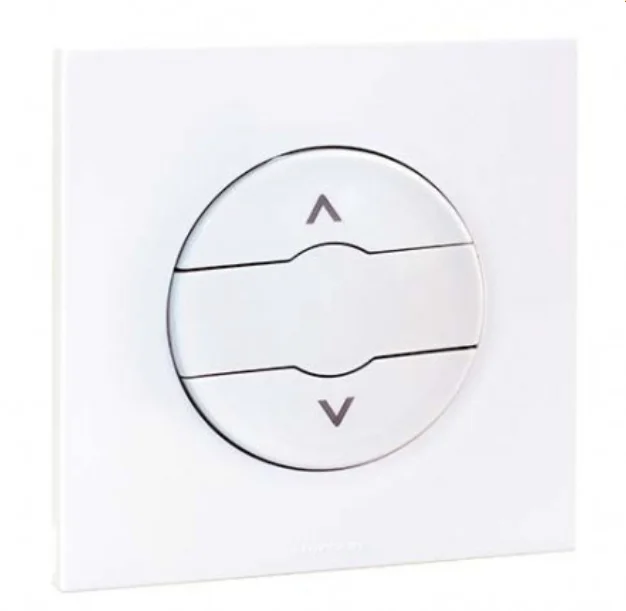 Interrupteur volet roulant dune 3 positions - Blanc - DUNE image