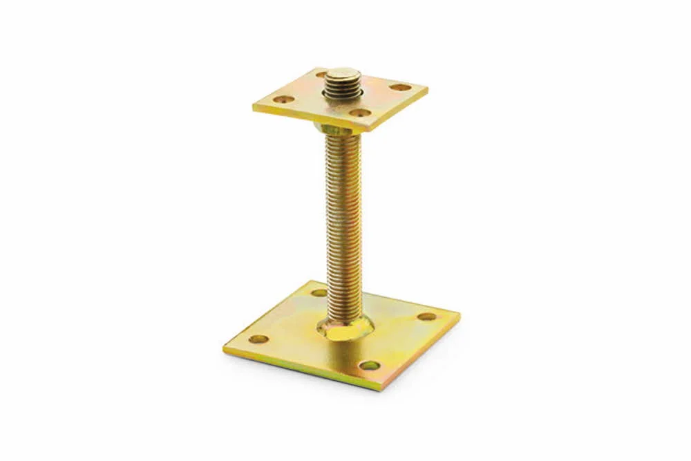 Fixation de poteaux - hauteur réglable - Bichromaté image